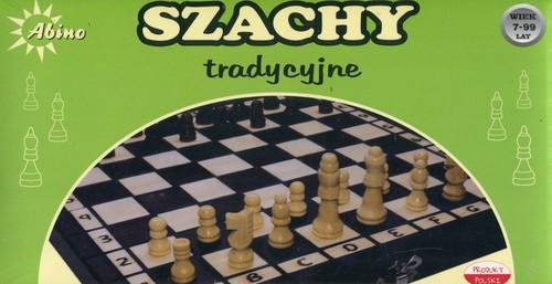 Tradičný šach v krabici Abino